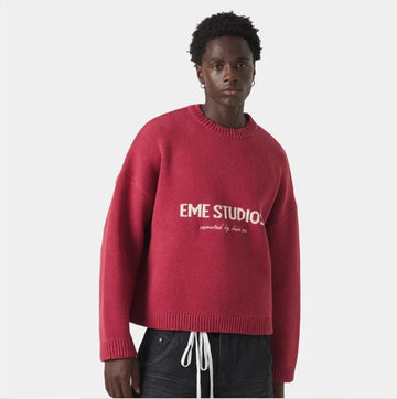 Suéter Tricot Bordado – Premium Fit