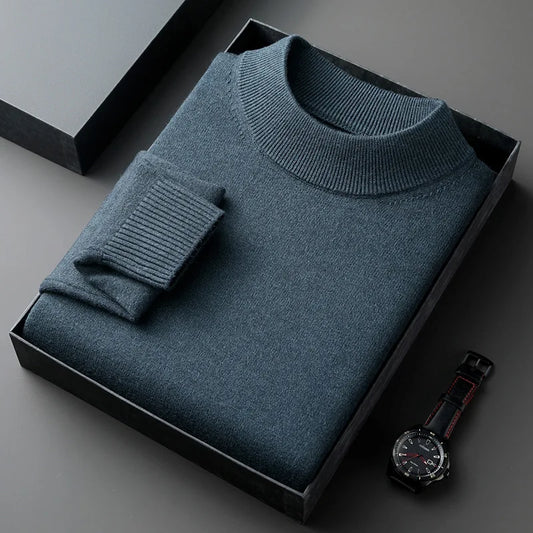 Suéter Heritage Midneck – Lã Premium