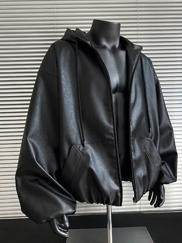 Jaqueta Noir Oversized – Starboy Edition